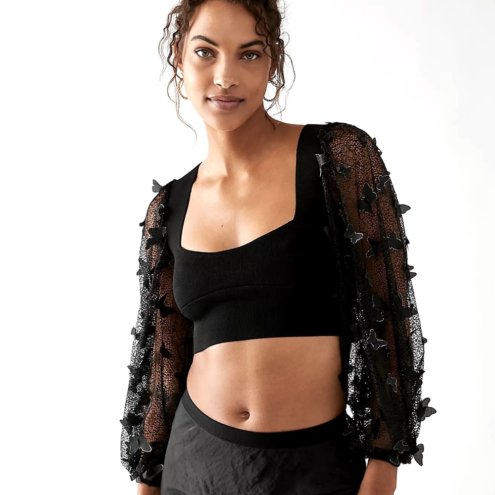 Free People Flutter Crop top in S